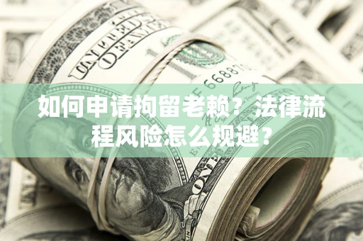 济南如何申请拘留老赖？法律流程风险怎么规避？