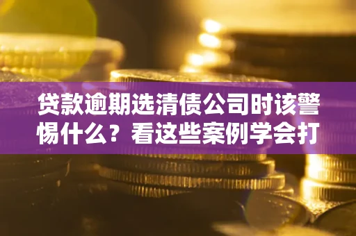 济南贷款逾期选清债公司时该警惕什么？看这些案例学会打翻身仗