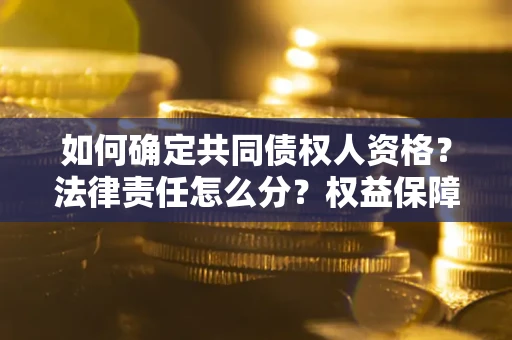 济南如何确定共同债权人资格？法律责任怎么分？权益保障技巧揭秘！