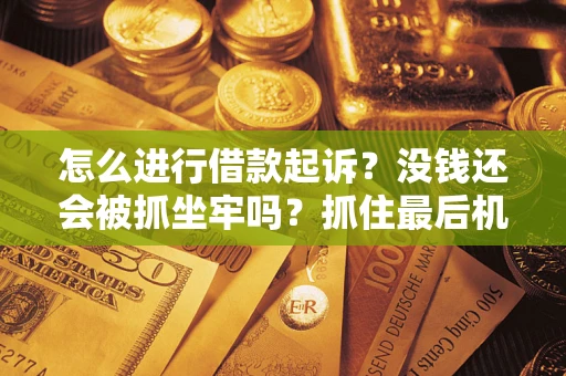 济南怎么进行借款起诉？没钱还会被抓坐牢吗？抓住最后机会！