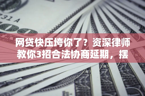 济南网贷快压垮你了？资深律师教你3招合法协商延期，摆脱暴力催收！
