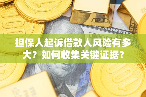 济南担保人起诉借款人风险有多大？如何收集关键证据？