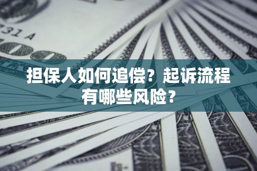 济南担保人如何追偿？起诉流程有哪些风险？